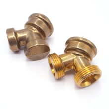 Equal Y shape brass tap connector